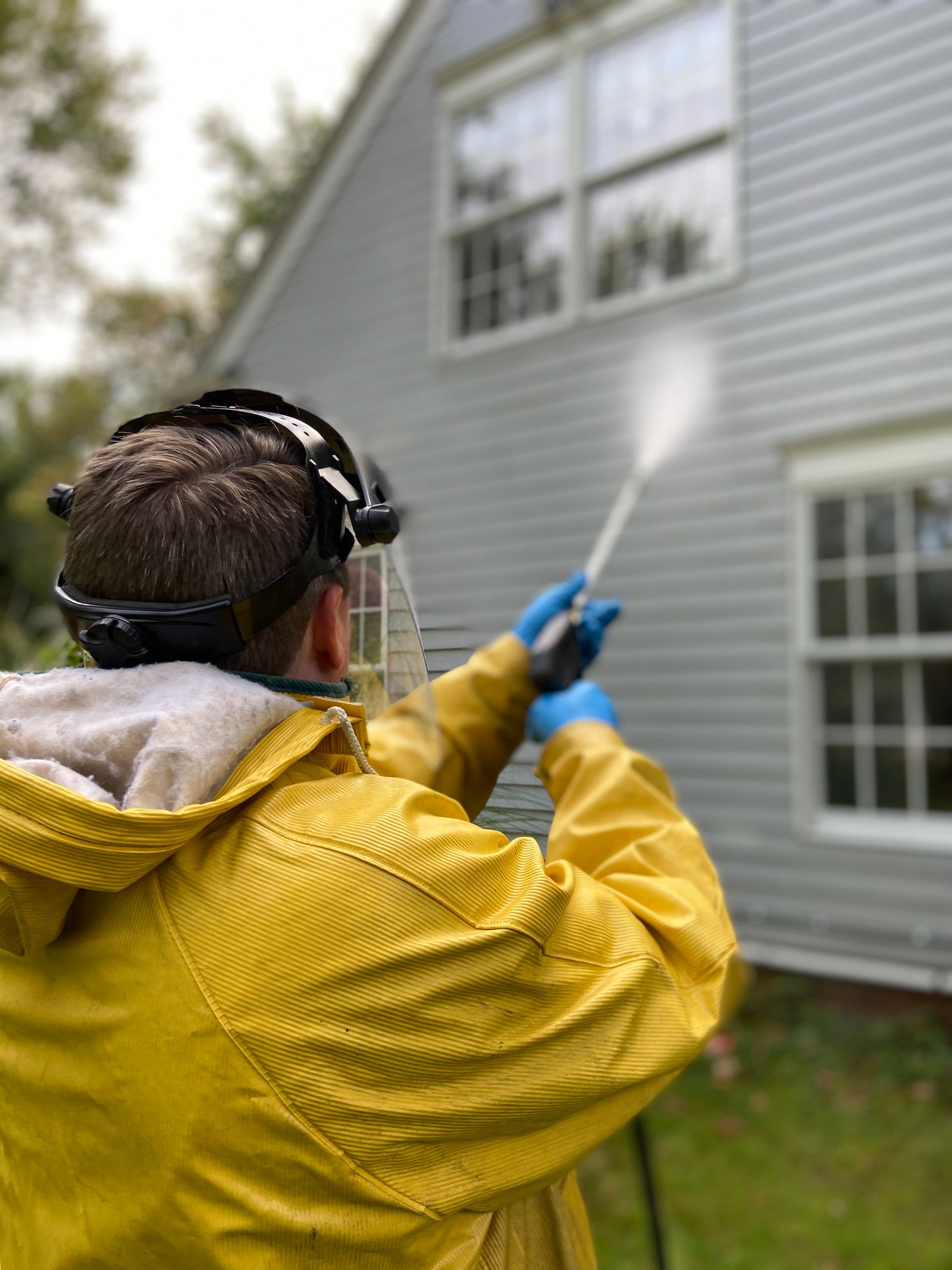 Pressure Cleaning Pros at work
